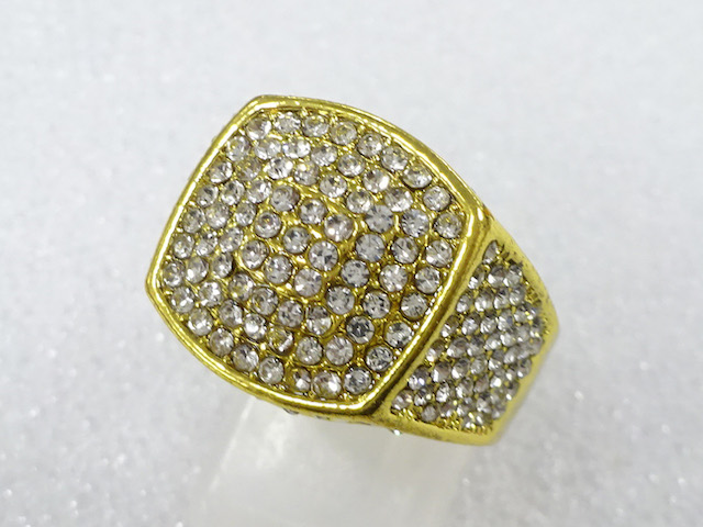 CRYSTAL FASHION RING / JP SIZE 19